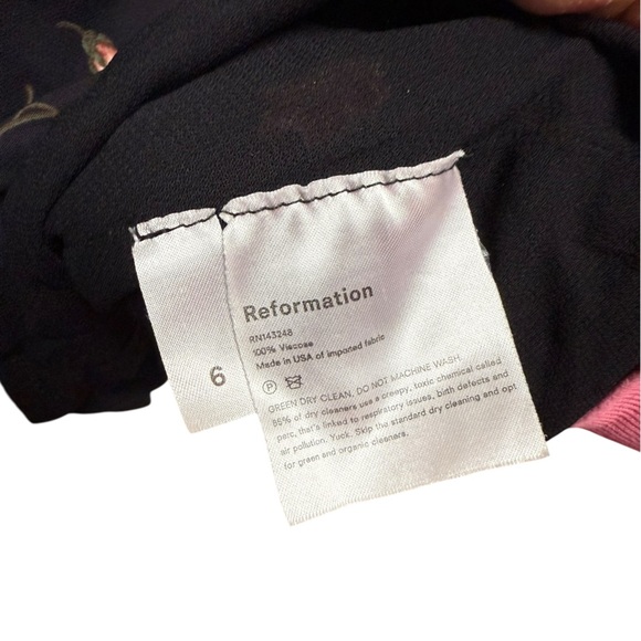 Reformation Violette Dress – Romy Floral Print - Picture 8 of 8